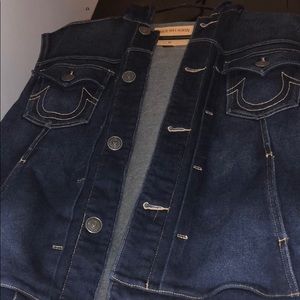 True religion jean vest